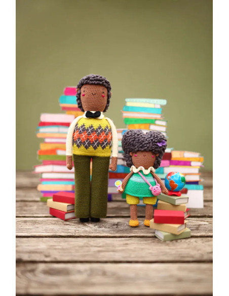 Livre Lulu & sa drôle de famille au crochet