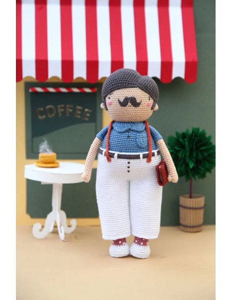 Livre Lulu & sa drôle de famille au crochet