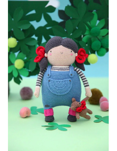Livre Lulu & sa drôle de famille au crochet