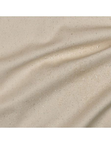 Toile de coton canvas imperméable - Naturel