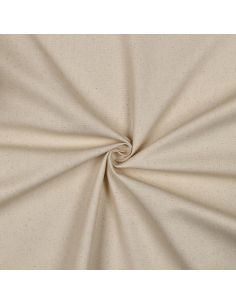 Toile de coton canvas imperméable - Naturel