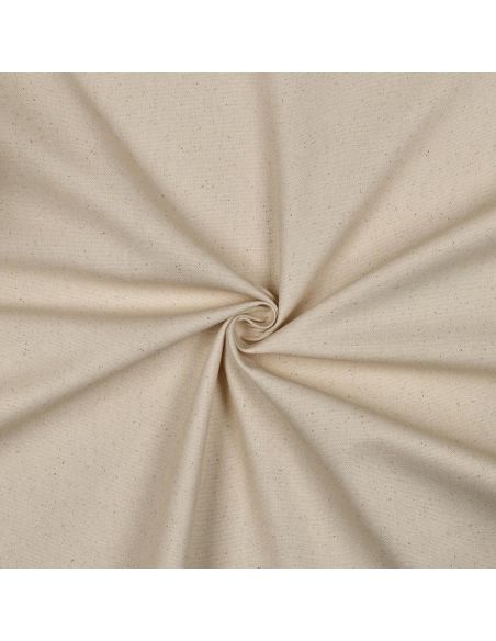 Toile de coton canvas imperméable - Naturel