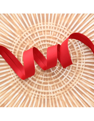 Biais satin - Rouge