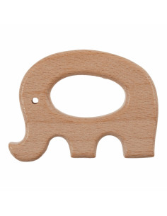 Anneau de dentition en bois - Éléphant