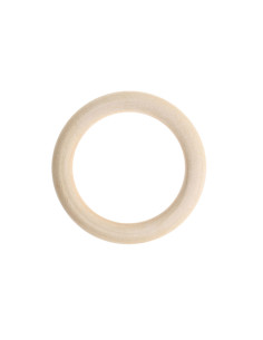 Anneaux en bois pour hochets et mobiles 68 mm 2