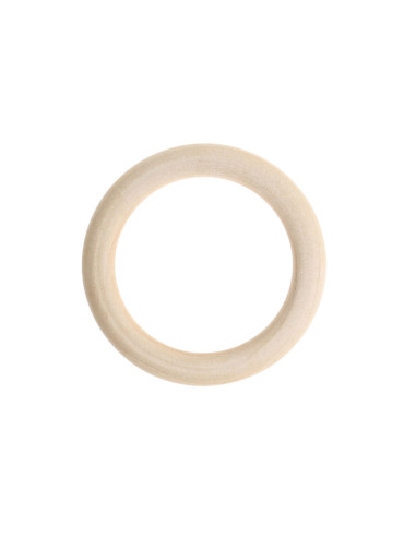 Anneaux en bois pour hochets et mobiles 68 mm