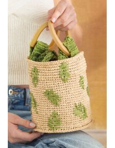 Anses en bois demi cercle pour sac à main - Naturel 2