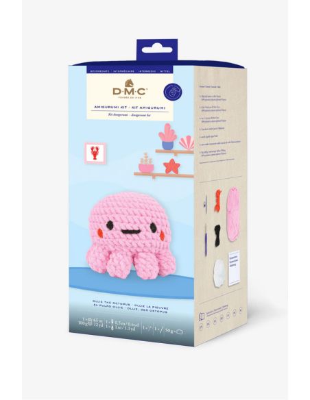 Kit amigurumi - Ollie la pieuvre