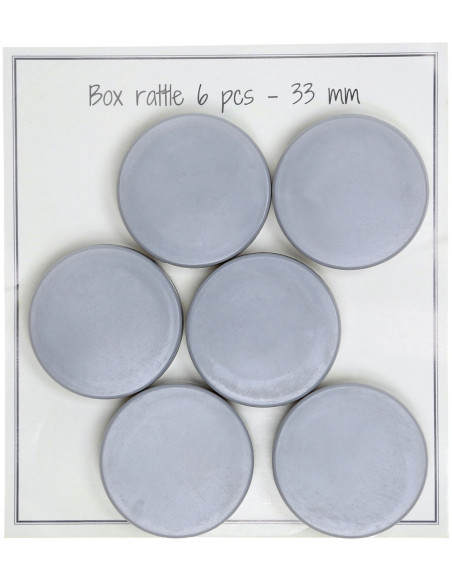 Boîtes hochet 33 mm