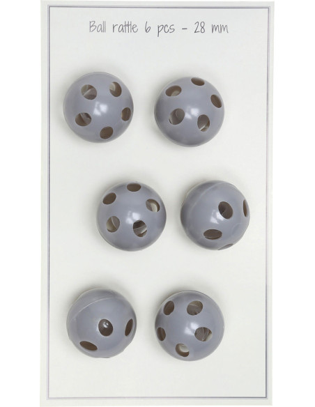 Grelots pour hochet 28 mm