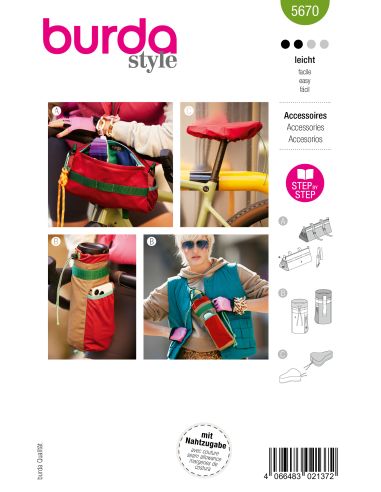 Patron d'ensemble cycliste - Burda 5670
