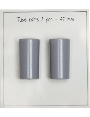 Tubes boîtes hochet 42 mm
