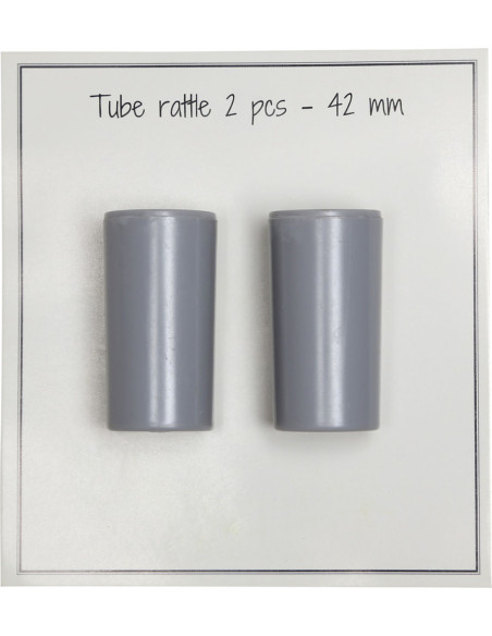 Tubes boîtes hochet 42 mm