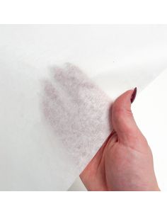 Entoilage non tissé déchirable spécial broderie - Blanc 2