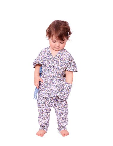 Patron de chemisier et pantalon - Burda 9191