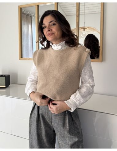 Patron de pull Nino - Clématisse Pattern