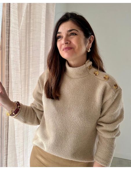 Patron de pull Nino - Clématisse Pattern