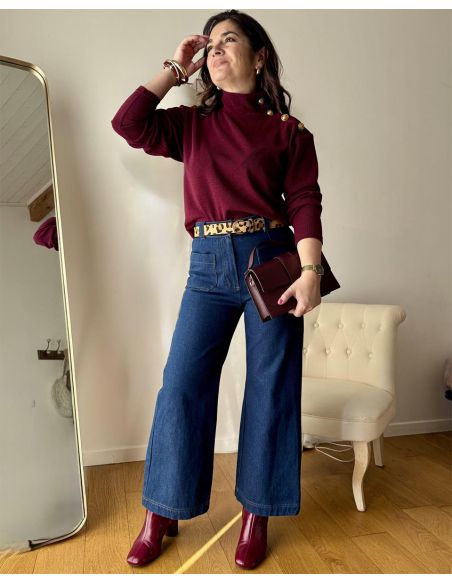Patron de pull Nino - Clématisse Pattern