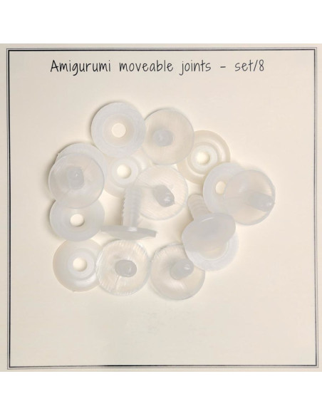 Set de 8 joints mobiles 20 mm pour amigumuris