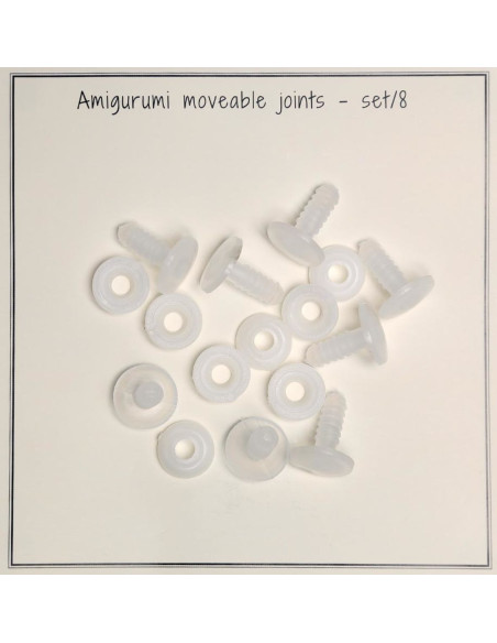 Set de 8 joints mobiles 15 mm pour amigumuris