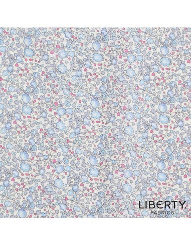 Tissu Liberty - Éloise bleu clair