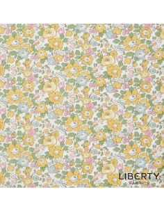 Tissu Liberty - Betsy Ann jaune