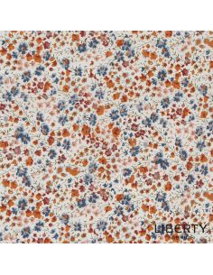 Tissu Liberty - Phoebe marron