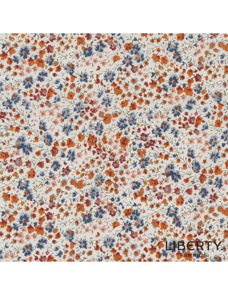 Tissu Liberty - Phoebe marron