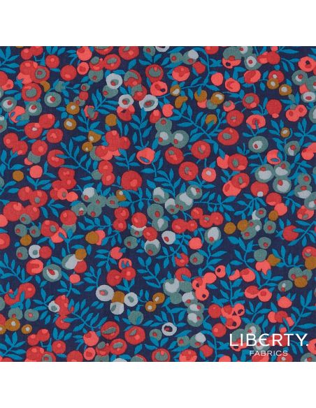 Tissu Liberty - Wiltshire bleu