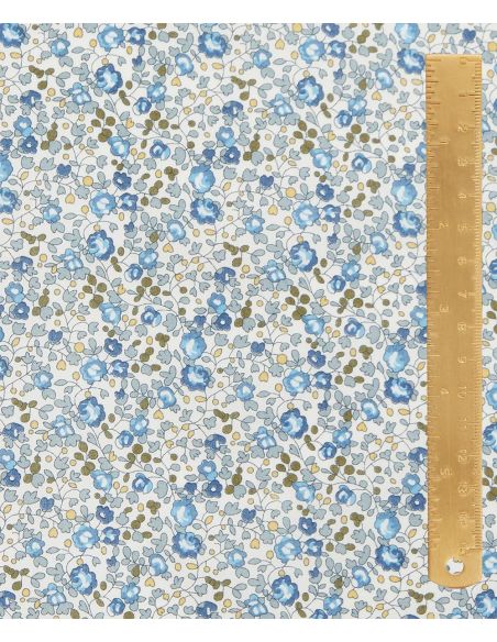 Tissu Liberty - Éloise bleu denim
