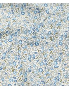 Tissu Liberty - Éloise bleu foncé 2