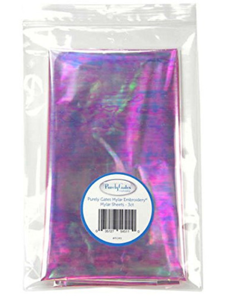 Feuilles de mylar opalescentes