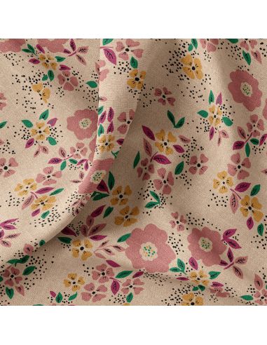 Toile de coton canvas demi-natté - Oscal