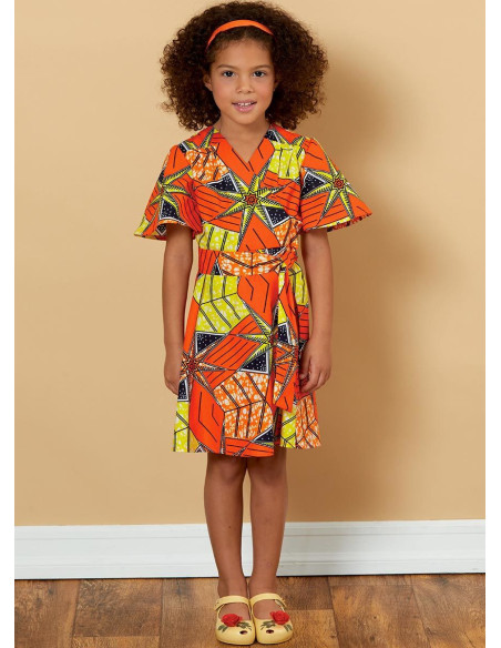 Patron de robe et ceinture - Butterick 6654