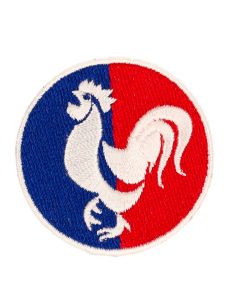 Écusson thermocollant coq France