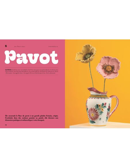 Livre mon bouquet au crochet