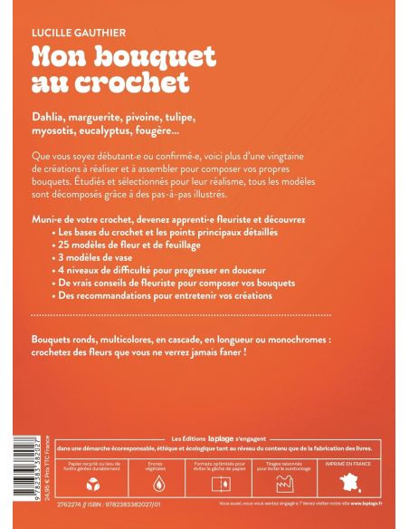 Livre mon bouquet au crochet