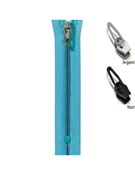 Curseur de remplacement clipsable ZlideOn 5C pour fermeture avec dents spiralées nylon