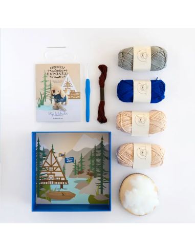 Coffret crochetez adoptez exposez - Ryo le labrador