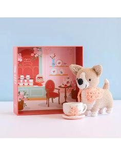 Coffret crochetez adoptez exposez - Lizzie le corgi 2
