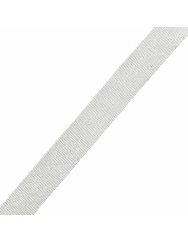Sangle coton pour sac scintillante - Blanc