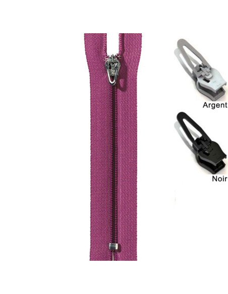 Curseur de remplacement clipsable ZlideOn 4C2 pour fermeture invisible ou imperméable