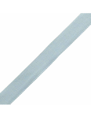 Sangle coton pour sac scintillante - Bleu ciel