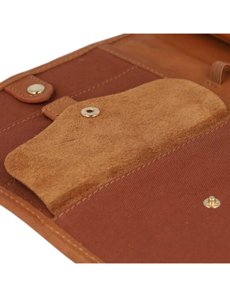 Étui pour aiguilles circulaires Knitpro Velora - Marron