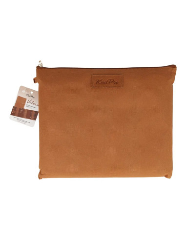 Étui pour aiguilles circulaires Knitpro Velora - Marron