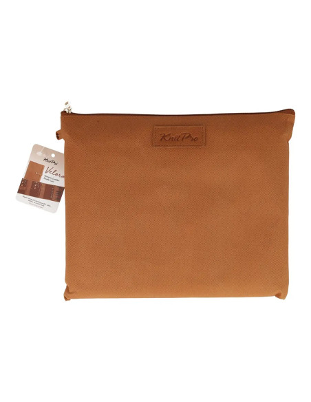 Étui pour aiguilles circulaires Knitpro Velora - Marron