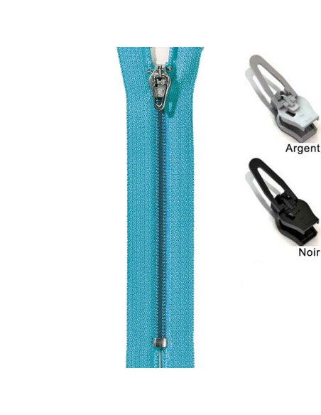 Curseur de remplacement clipsable ZlideOn 4C pour fermeture avec dents spiralées nylon