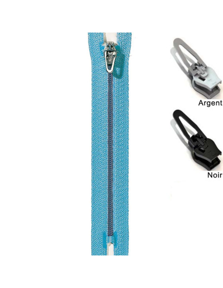 Curseur de remplacement clipsable ZlideOn 3C pour fermeture avec dents spiralées nylon