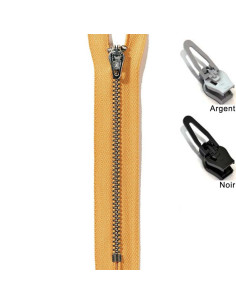 Curseur de remplacement clipsable ZlideOn 3A pour fermeture avec dents en métal