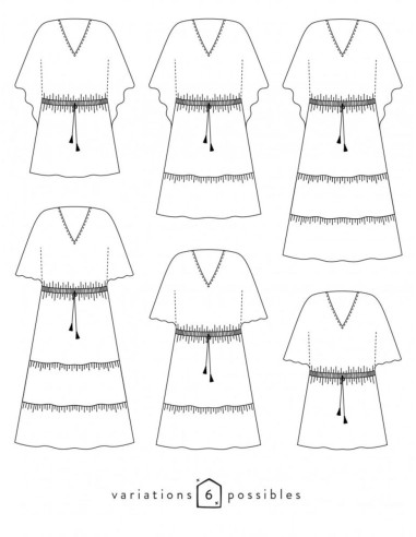 Patron de robe Helios - Atelier Scämmit